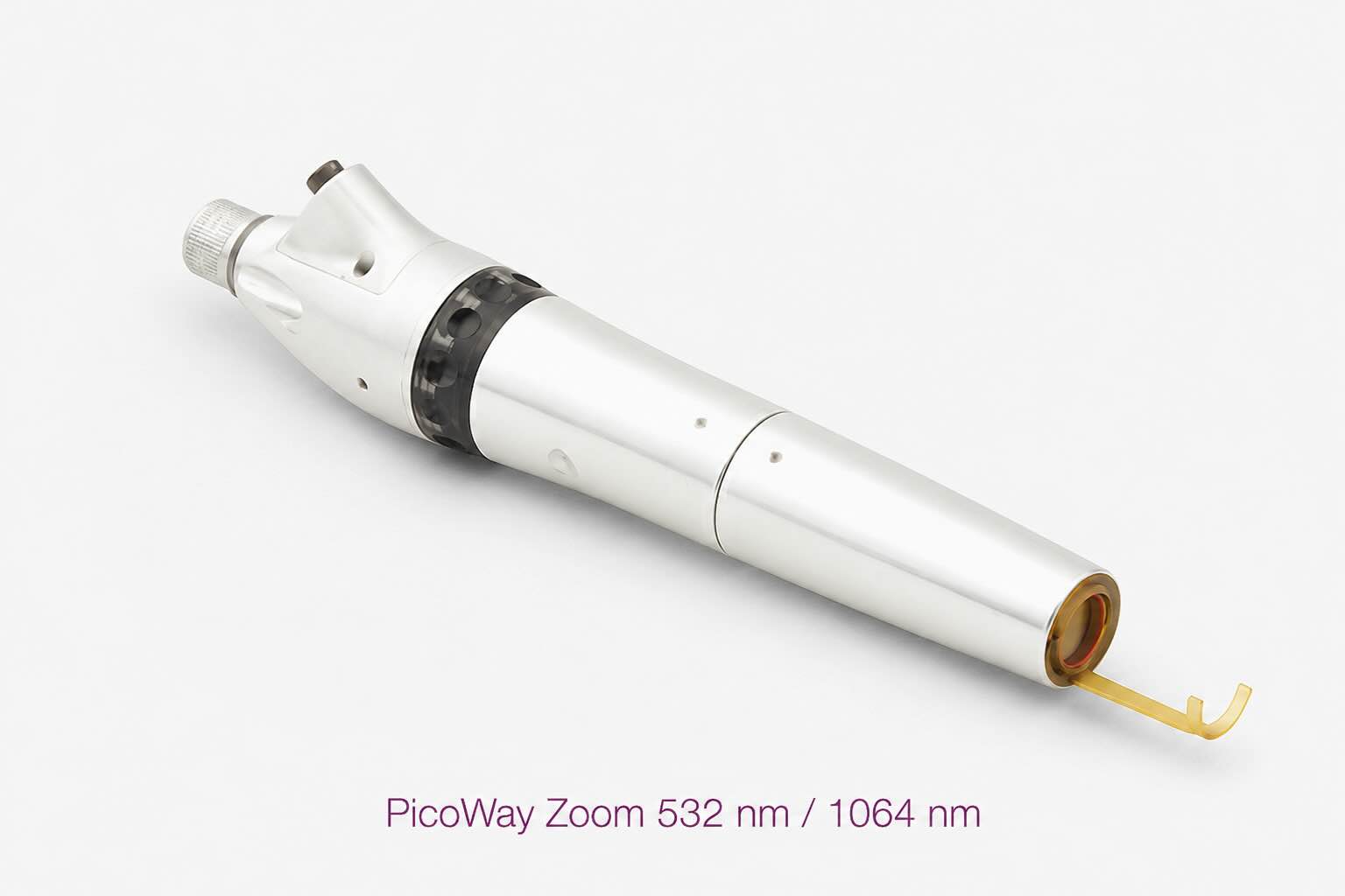 PicoWay 532 und 1064 nm Handstück für rote und dunkle Tattoo-Pigmente