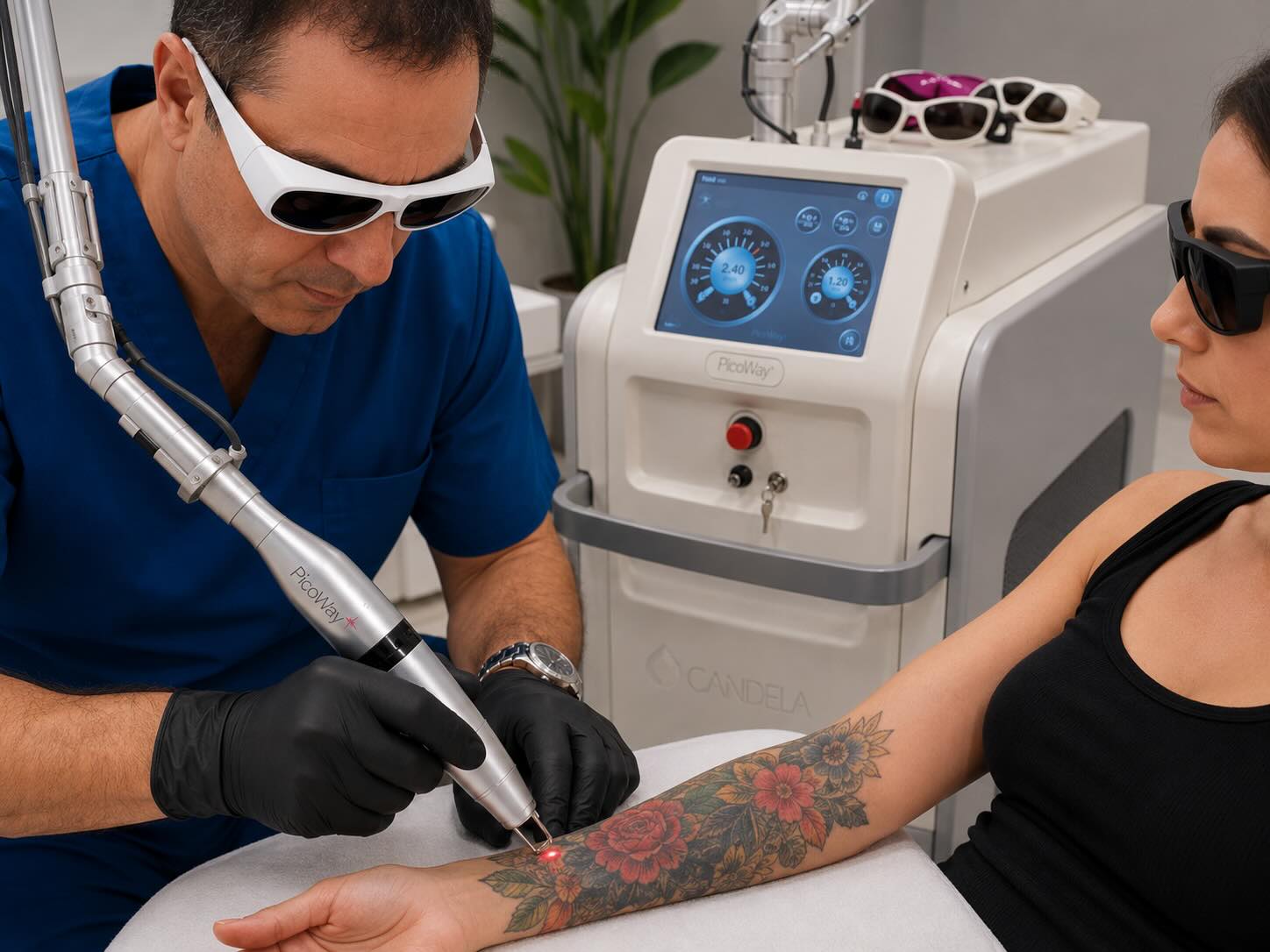 Professionelle Tattooentfernung mit Picosekundenlaser in Hanau
