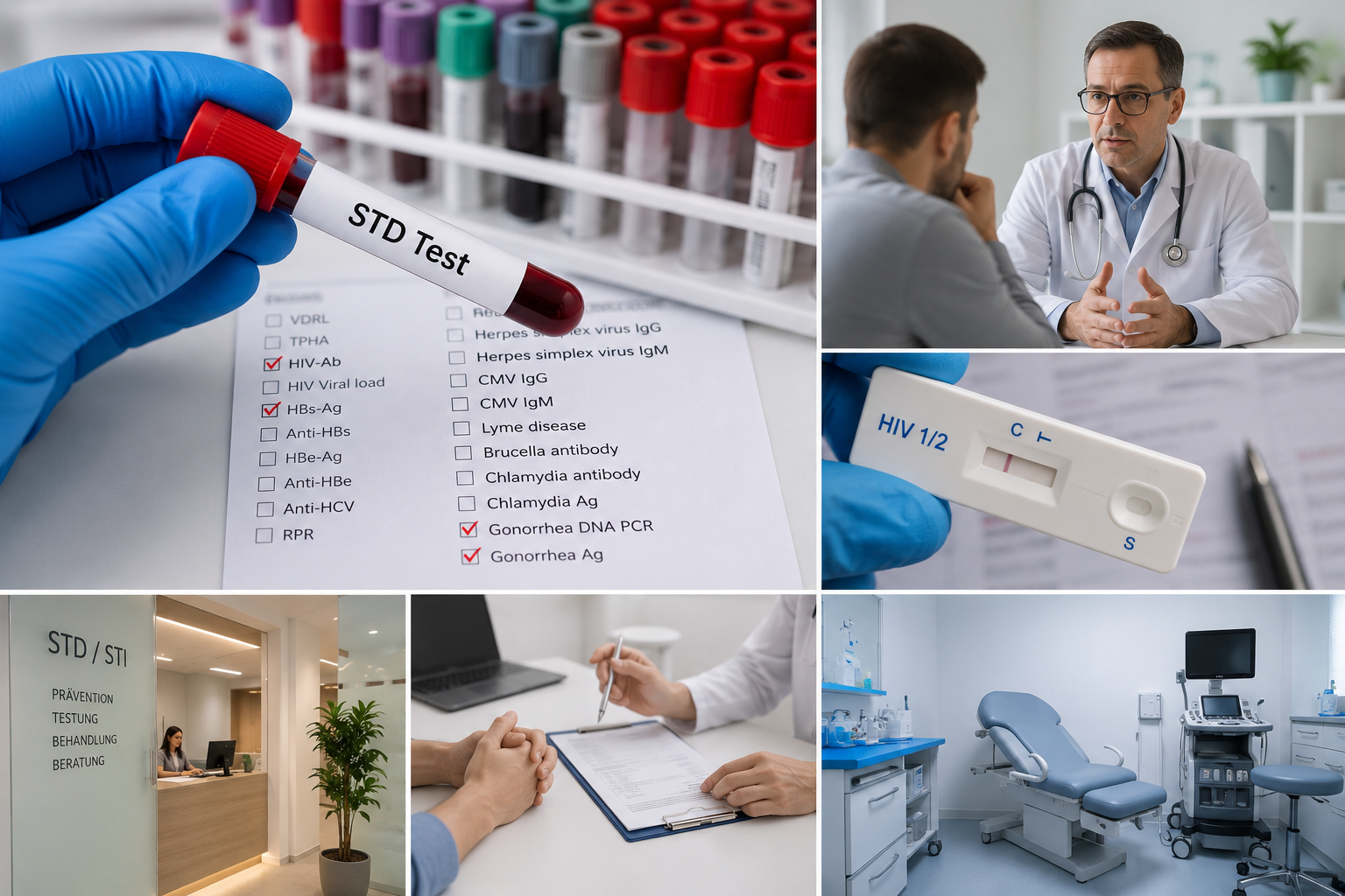 Diskrete STI Diagnostik und STD Test in Hanau