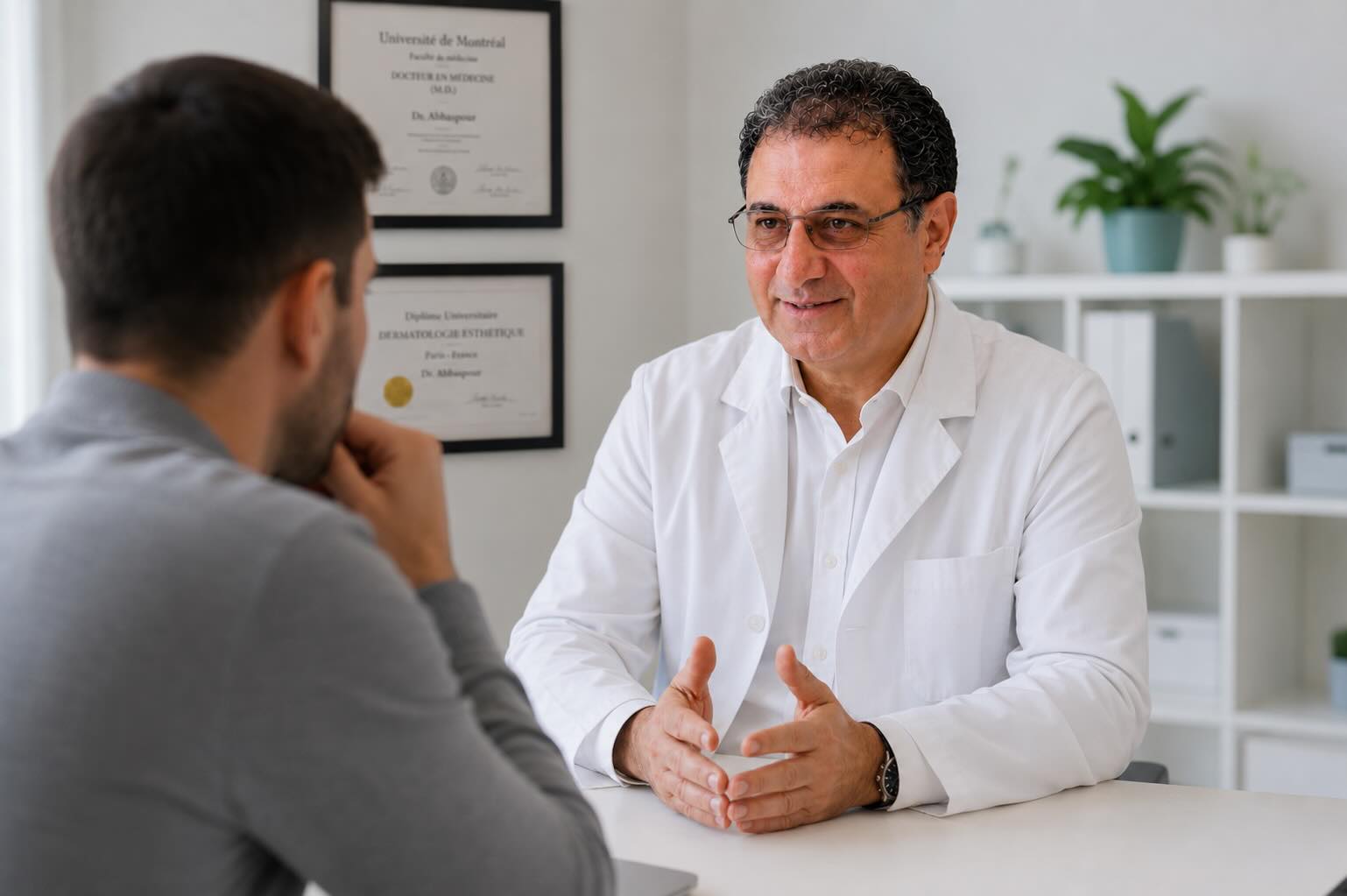 Low-Level-Lasertherapie bei Haarausfall im Blog der Dermatologie Hanau